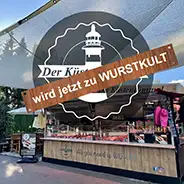 Wurstkult Küstenlümmel / Wurstkult Stand im Südsee-Camp